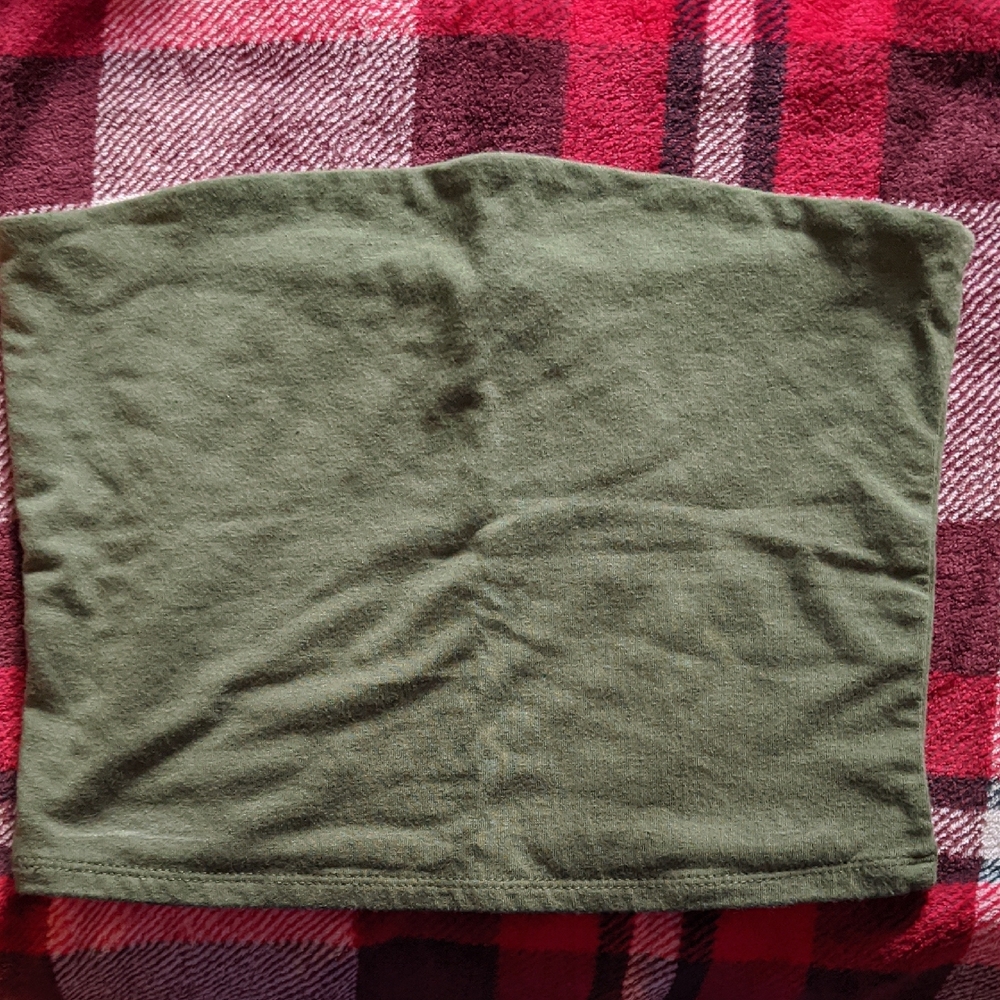 Tilly's Forest Green Tube Top
